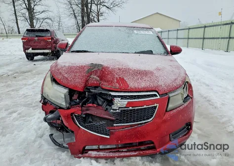 2011 Chevrolet Cruze Lt from USA, damaged, VIN 1G1PG5S92B7109372